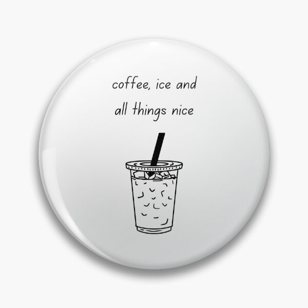 Item preview, Coffee, Ice & All Things Nice – Iced Latte Lover Aesthetic | Cute Coffee Design designed and sold by My Gluten Free Life UK.