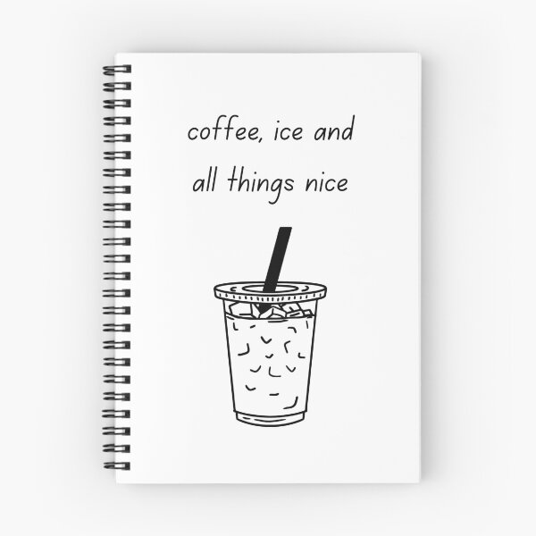 Item preview, Coffee, Ice & All Things Nice – Iced Latte Lover Aesthetic | Cute Coffee Design designed and sold by My Gluten Free Life UK.
