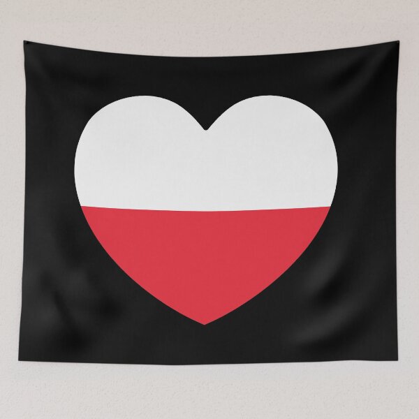 Item preview, Poland Flag Heart designed and sold by shitpostee.
