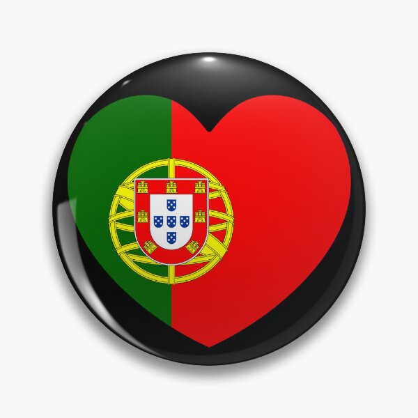 Item preview, Portugal Flag Heart designed and sold by shitpostee.