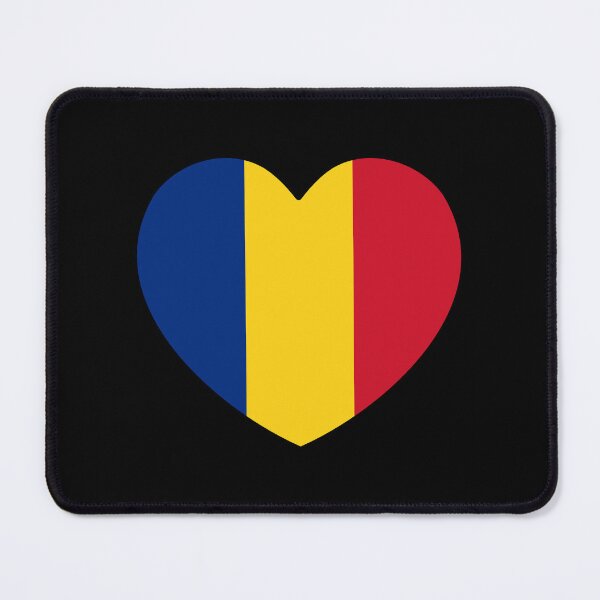 Item preview, Romania Flag Heart designed and sold by shitpostee.
