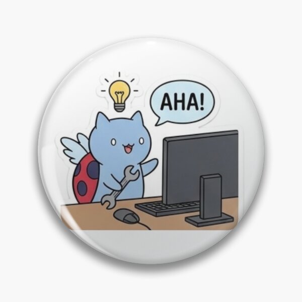 Item preview, Funny Programmer Gift Bug Fixed Cat Kawaii Developer Humor Shirt designed and sold by Dev Mode.