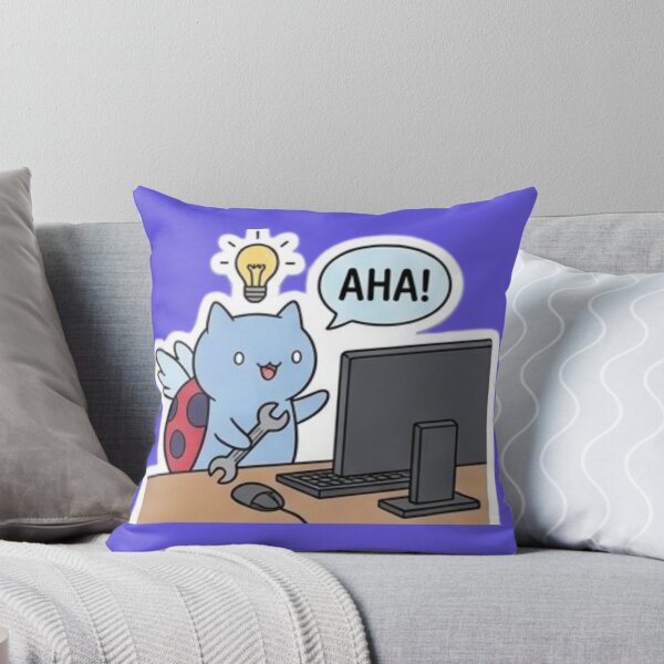Item preview, Funny Programmer Gift Bug Fixed Cat Kawaii Developer Humor Shirt designed and sold by Dev Mode.