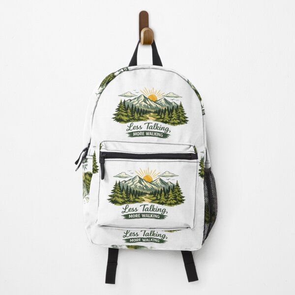 Item preview, Less Talking More Walking Hiking designed and sold by MarselArt.
