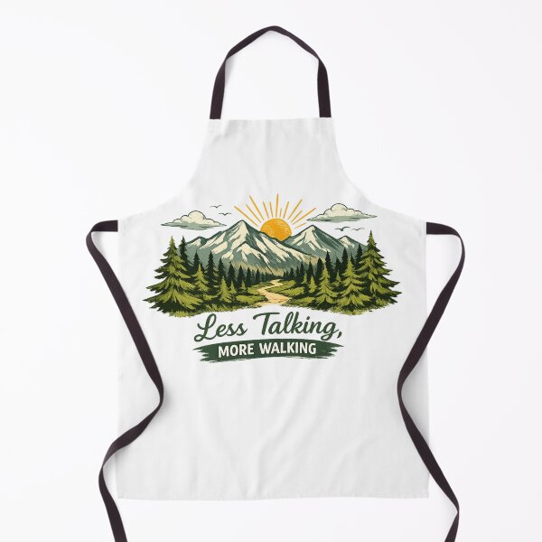 Item preview, Less Talking More Walking Hiking designed and sold by MarselArt.