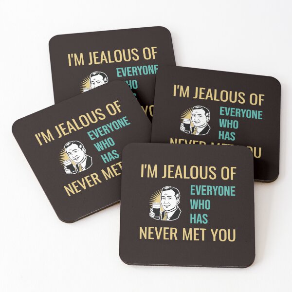 Item preview, I'M JEALOUS OF EVERYONE WHO HAS NEVER MET YOU | RETRO SARCASM SERIES — BRUTAL TRUTH EDITION designed and sold by WitLounge.