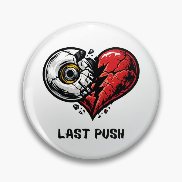 Item preview, Last Push Skateboarding Logo designed and sold by logowannawear.