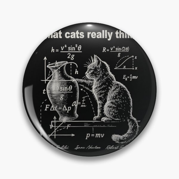 Item preview, What Cats Really Think Physics Science Math Cat Lover Scientist Geek Student designed and sold by LysiTHWIP.