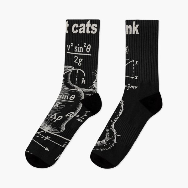 Item preview, What Cats Really Think Physics Science Math Cat Lover Scientist Geek Student designed and sold by LysiTHWIP.