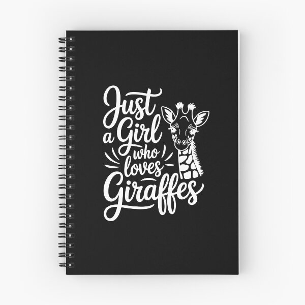 Item preview, Just a Girl Who Loves Giraffes designed and sold by jkrphoto.