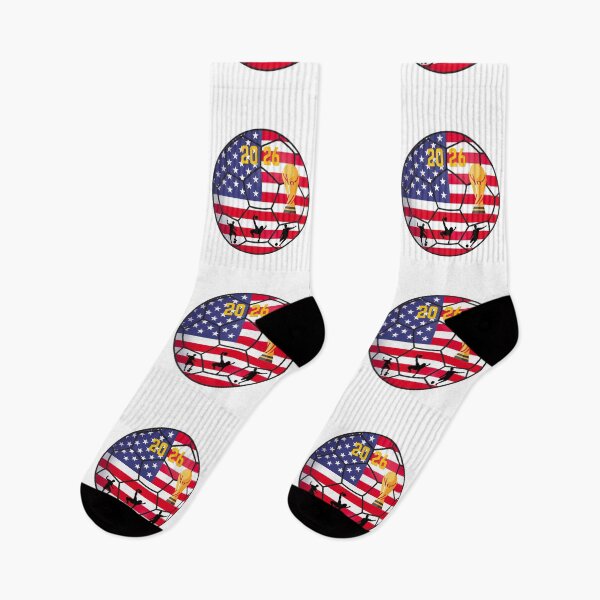 Item preview, USA Soccer 2026: World Cup Host Stars and Stripes Ball Art designed and sold by Mandarynkashop.