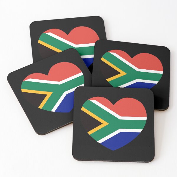Item preview, South Africa Flag Heart designed and sold by shitpostee.
