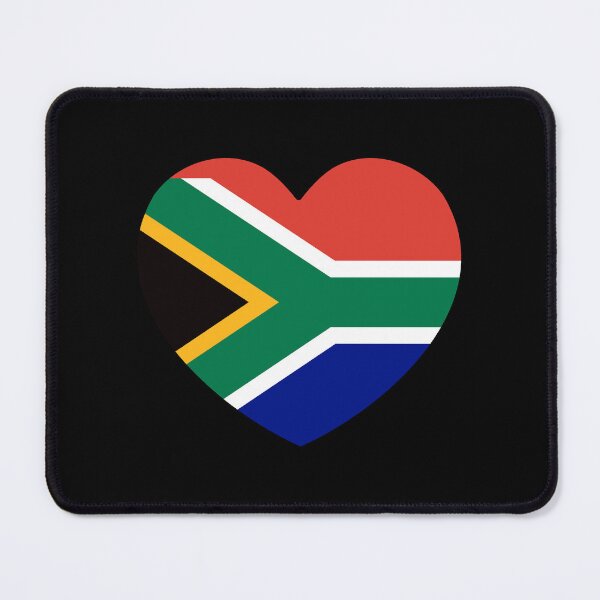 Item preview, South Africa Flag Heart designed and sold by shitpostee.
