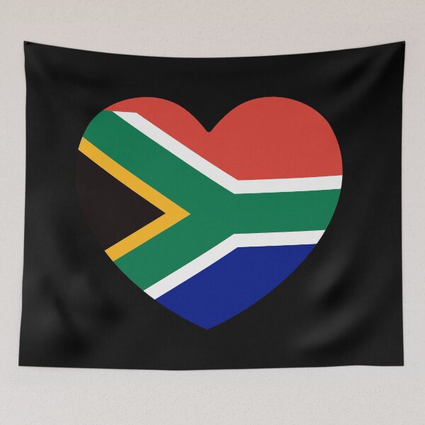 Item preview, South Africa Flag Heart designed and sold by shitpostee.