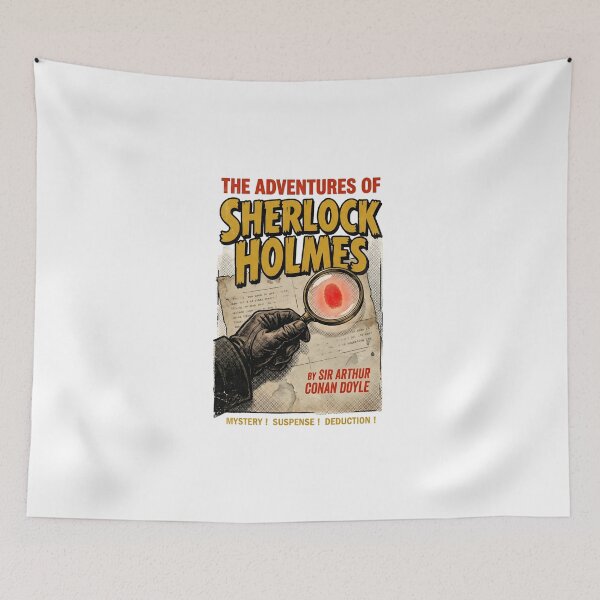 Item preview, The Adventures of Sherlock Holmes Arthur Conan Doyle Book Cover designed and sold by Fenay Designs.