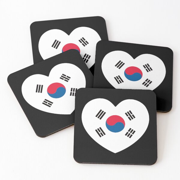 Item preview, South Korea Flag Heart designed and sold by shitpostee.