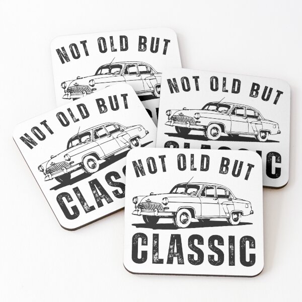 Item preview, Not Old But Classic – Vintage Classic Car Retro Humor Design designed and sold by JadmeStudio.