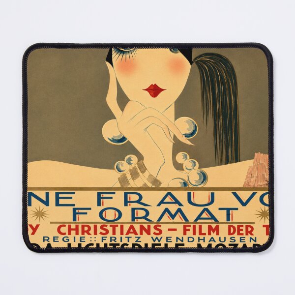 Item preview, Eine Frau von Format (A Woman with Style) by artist Josef Fenneker - Art Deco Vintage Woman Poster for Retro Art Lovers designed and sold by RickE.