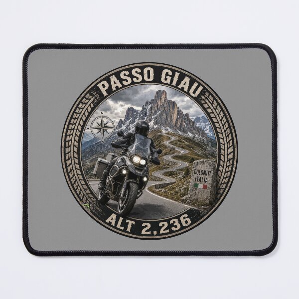 Item preview, Passo di Giau Italia Giau Pass Italy Dolomites Sticker TShirt 04 designed and sold by OuterShellUK.