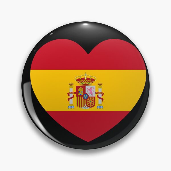 Item preview, Spain Flag Heart designed and sold by shitpostee.