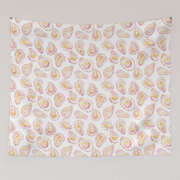 Item preview, preppy oyster pattern designed and sold by AnnaGo.