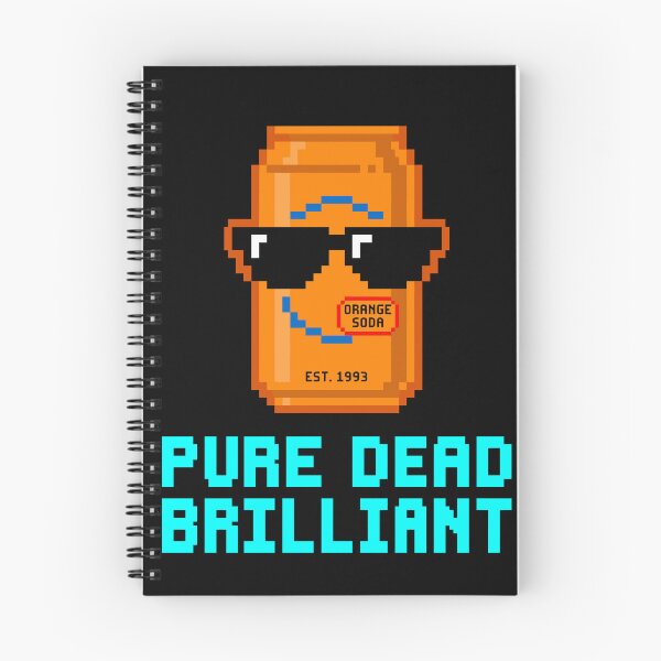 Item preview, Pure Dead Brilliant - Cool Retro Pixel Art Orange Soda designed and sold by artistastshirt.