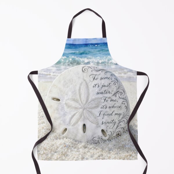 Item preview, Sand Dollar with an Inspirational Beach Quote designed and sold by Maria Dryfhout.
