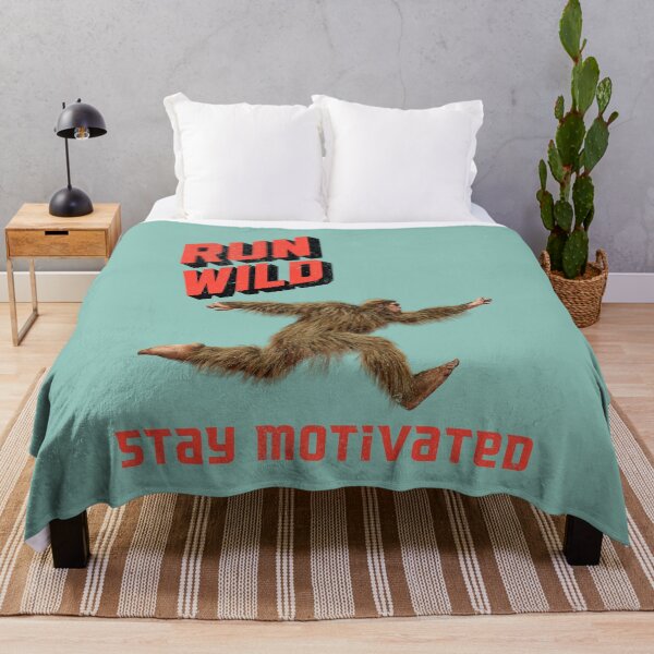 Item preview, Run Wild Bigfoot Fitness Motivation designed and sold by Vac1.