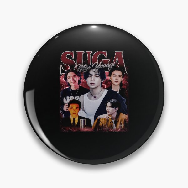 Item preview, Suga BTS Min Yoongi Vintage Kpop Collage Art designed and sold by jinajinawoodood.