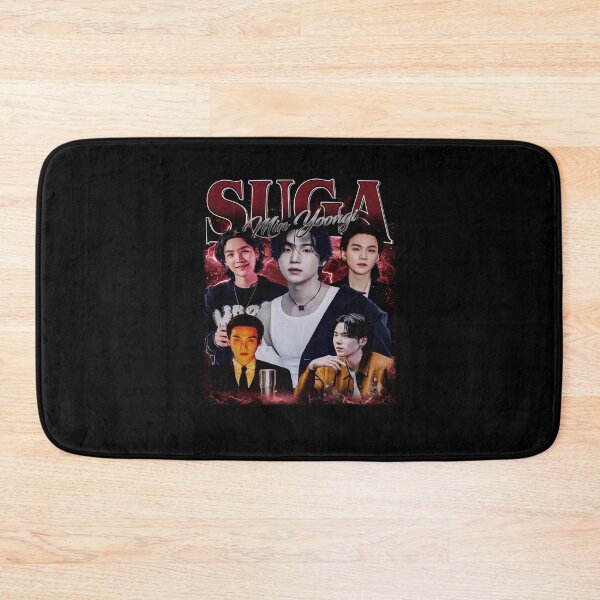 Item preview, Suga BTS Min Yoongi Vintage Kpop Collage Art designed and sold by jinajinawoodood.