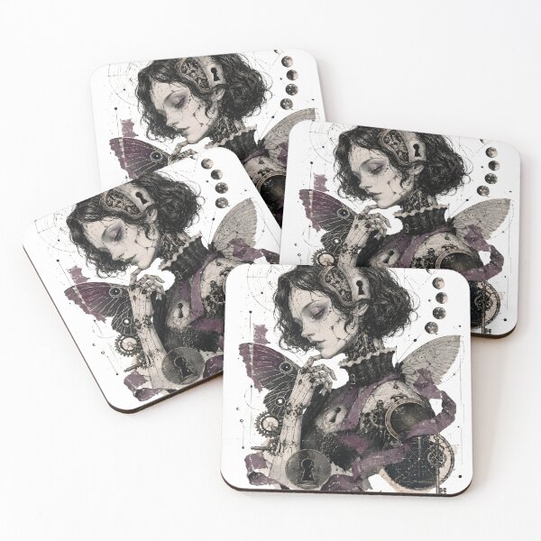 Item preview, Dark Fairy Android Gothic Portrait designed and sold by CraftDesignAlchemy.
