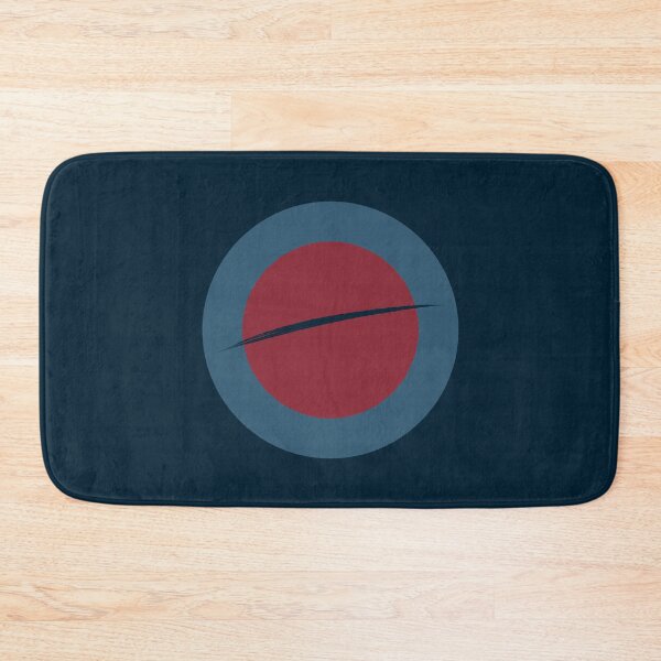 Item preview, The Eclipse - Crimson and Navy Abstract Geometric designed and sold by artdocaj.