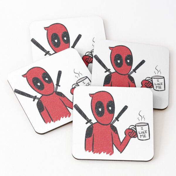 Item preview, Deadpool I Like Me Coffee Mug Fan Art – Marvel Funny Chibi Cute designed and sold by NDrake31.
