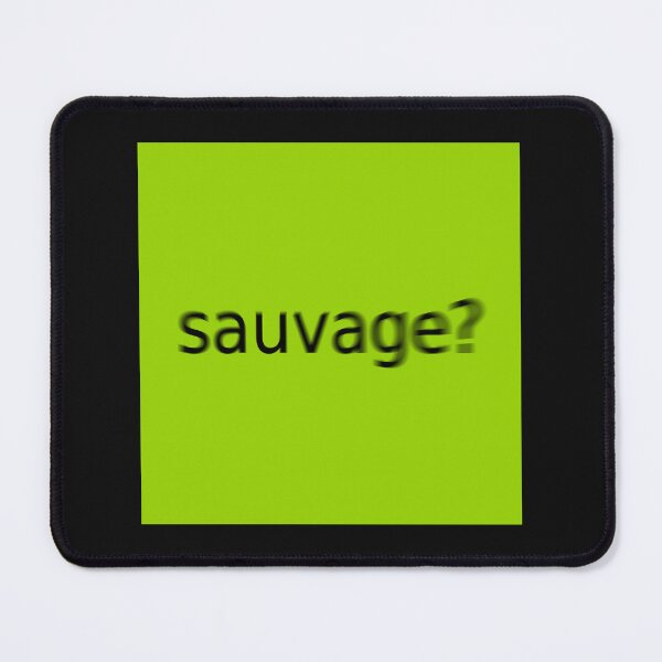 Item preview, Supreme Green Sauvage Question Mark Square designed and sold by Dancing Papaya.