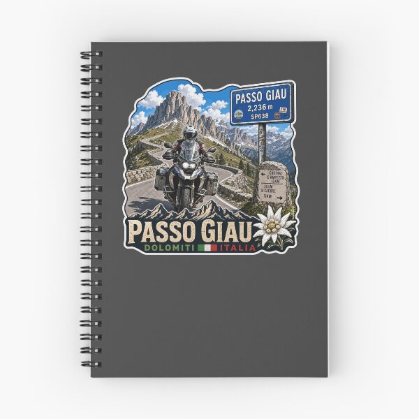 Item preview, Passo di Giau Italia Giau Pass Italy Dolomites Sticker TShirt 05 designed and sold by OuterShellUK.