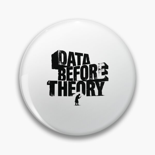 Item preview, Data Before Theory Sherlock Holmes Minimalist Quote Art designed and sold by Fenay Designs.