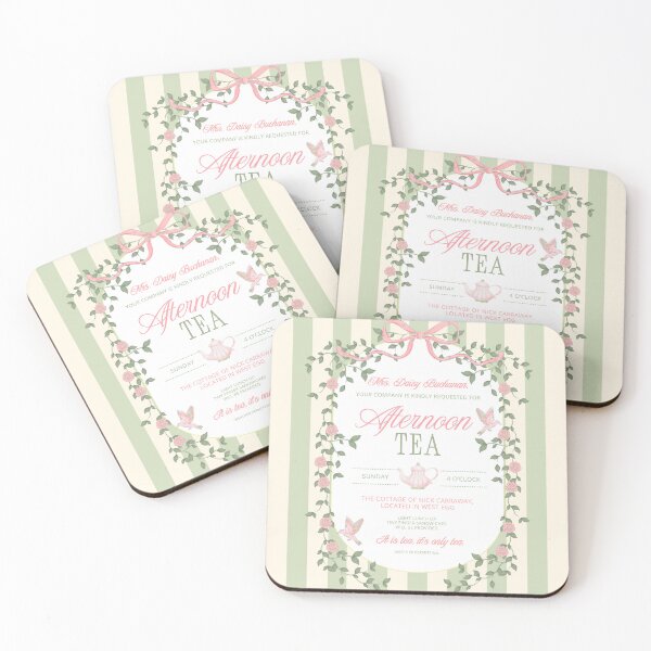 Item preview, Only Tea | Great Gatsby Musical (Pink & Green) designed and sold by Sierra Hendershot.