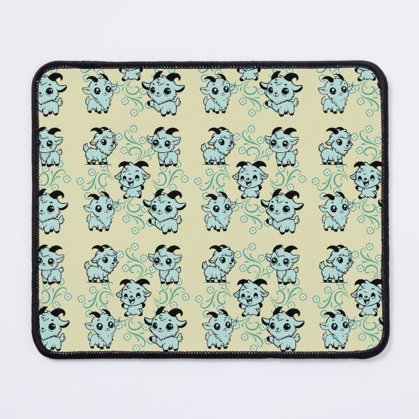 Item preview, Funny goat cartoon seamless pattern designed and sold by AlicinaM.
