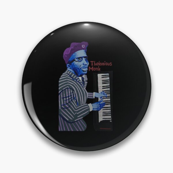 Item preview, Thelonious Monk Blue Keys Poster Design Today Graphic designed and sold by CallumSnow.