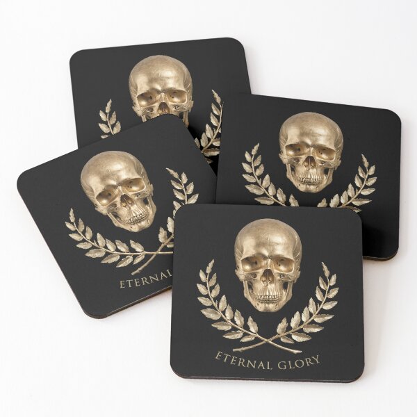 Item preview, Eternal Glory Golden Skull designed and sold by Lidra Zehcnas.
