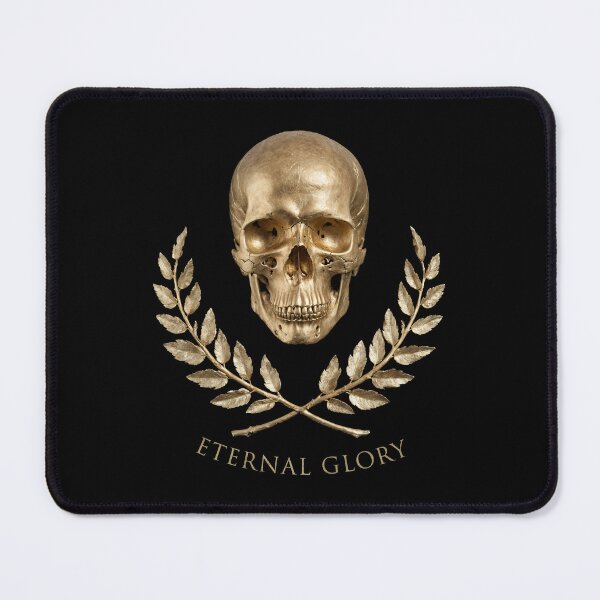 Item preview, Eternal Glory Golden Skull designed and sold by Lidra Zehcnas.