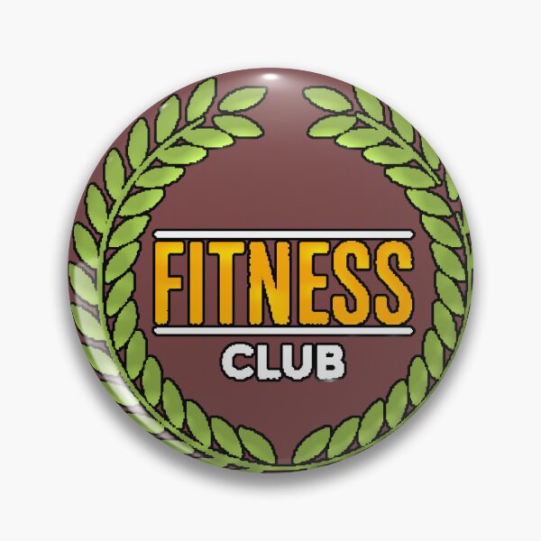 Item preview, Fitness Club Laurel Wreath Logo Gym Workout Shirt designed and sold by AstronautMerch.