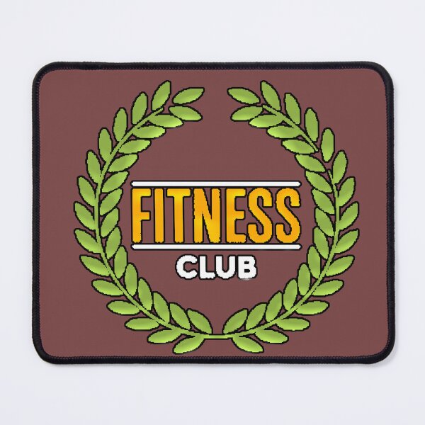 Item preview, Fitness Club Laurel Wreath Logo Gym Workout Shirt designed and sold by AstronautMerch.