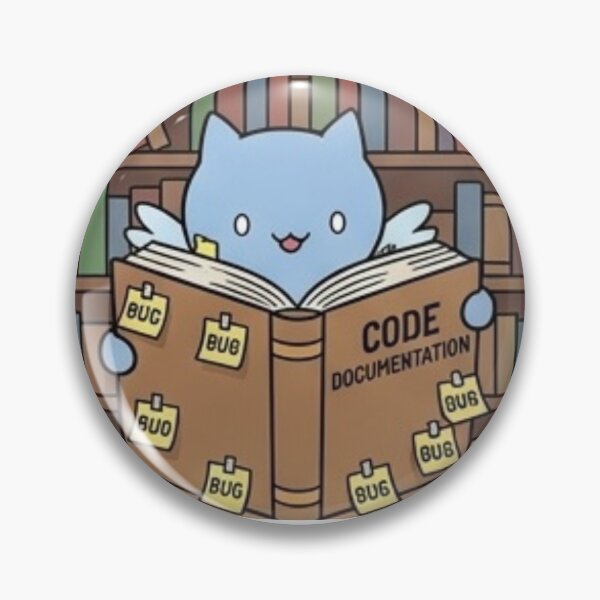 Item preview, Funny Programmer Gift Code Documentation Cat Kawaii Developer Humor Shirt designed and sold by Dev Mode.