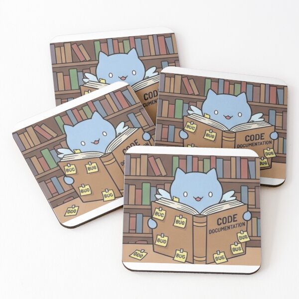Item preview, Funny Programmer Gift Code Documentation Cat Kawaii Developer Humor Shirt designed and sold by Dev Mode.