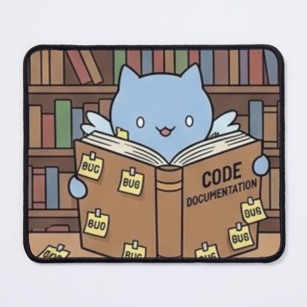Item preview, Funny Programmer Gift Code Documentation Cat Kawaii Developer Humor Shirt designed and sold by Dev Mode.