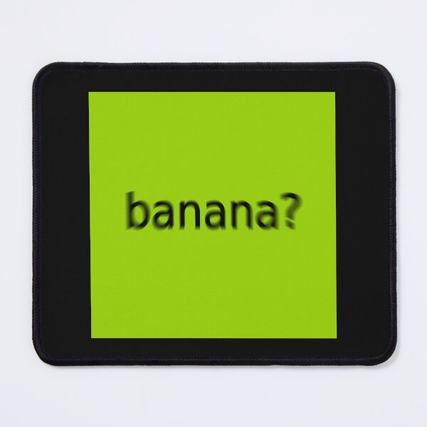 Item preview, Supreme Green Banana Question Mark Square designed and sold by Doctor Schtrudel.