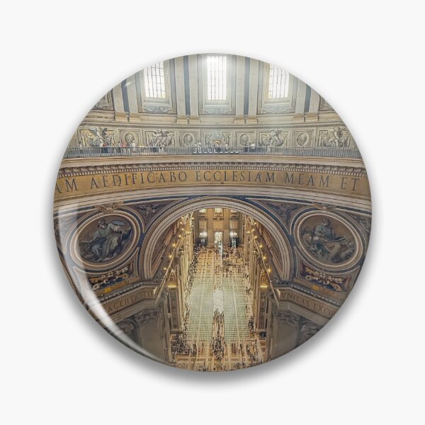 Item preview, crowded nave of St. Peter's Basilica  designed and sold by psychoshadow.