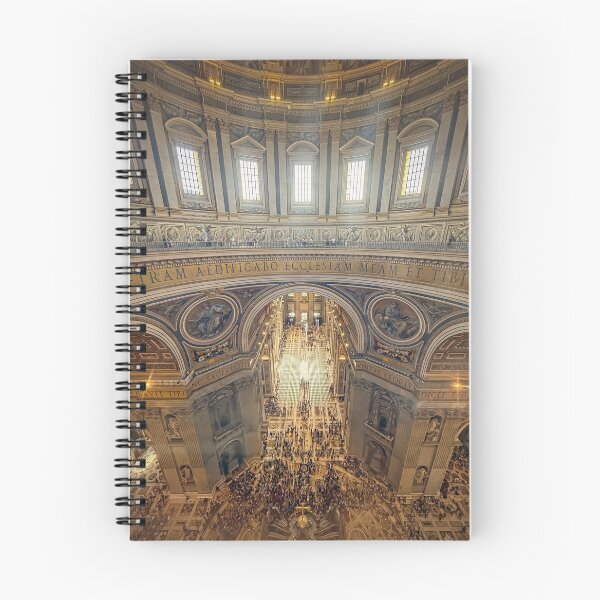 Item preview, La abarrotada nave de la Basílica de San Pedro designed and sold by psychoshadow.