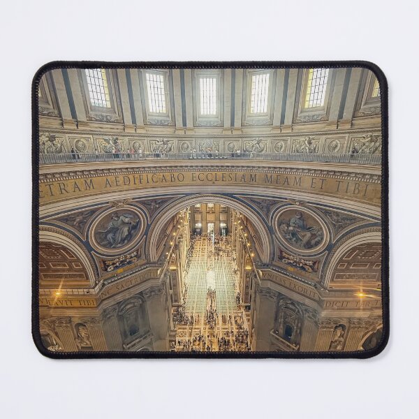 Item preview, crowded nave of St. Peter's Basilica  designed and sold by psychoshadow.